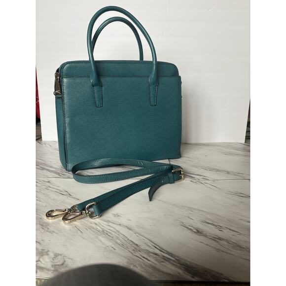 Cromia Italian Leather Handbag Purse – Peacock Luxe Designer Christmas Gift $465 - Picture 10 of 14